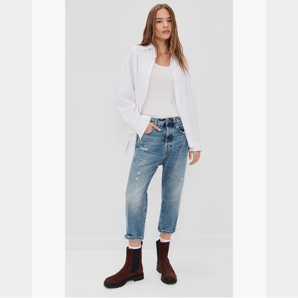 R13 Tailored Drop Denim